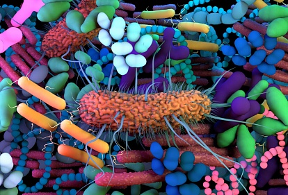 Science: кишечные бактерии замедляют рост патогенных микробов в 1000 раз